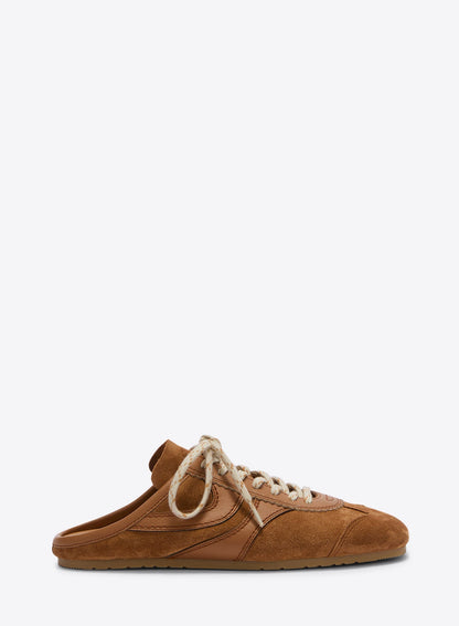 Suede Sneaker Mules