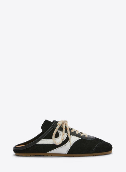 Suede Sneaker Mules