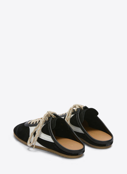 Suede Sneaker Mules