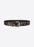 Studded Leather Belt