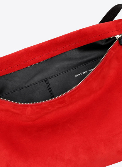 Suede Crossbody Bag