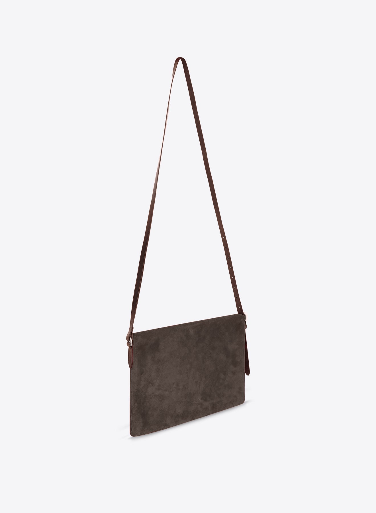 Suede Crossbody Bag