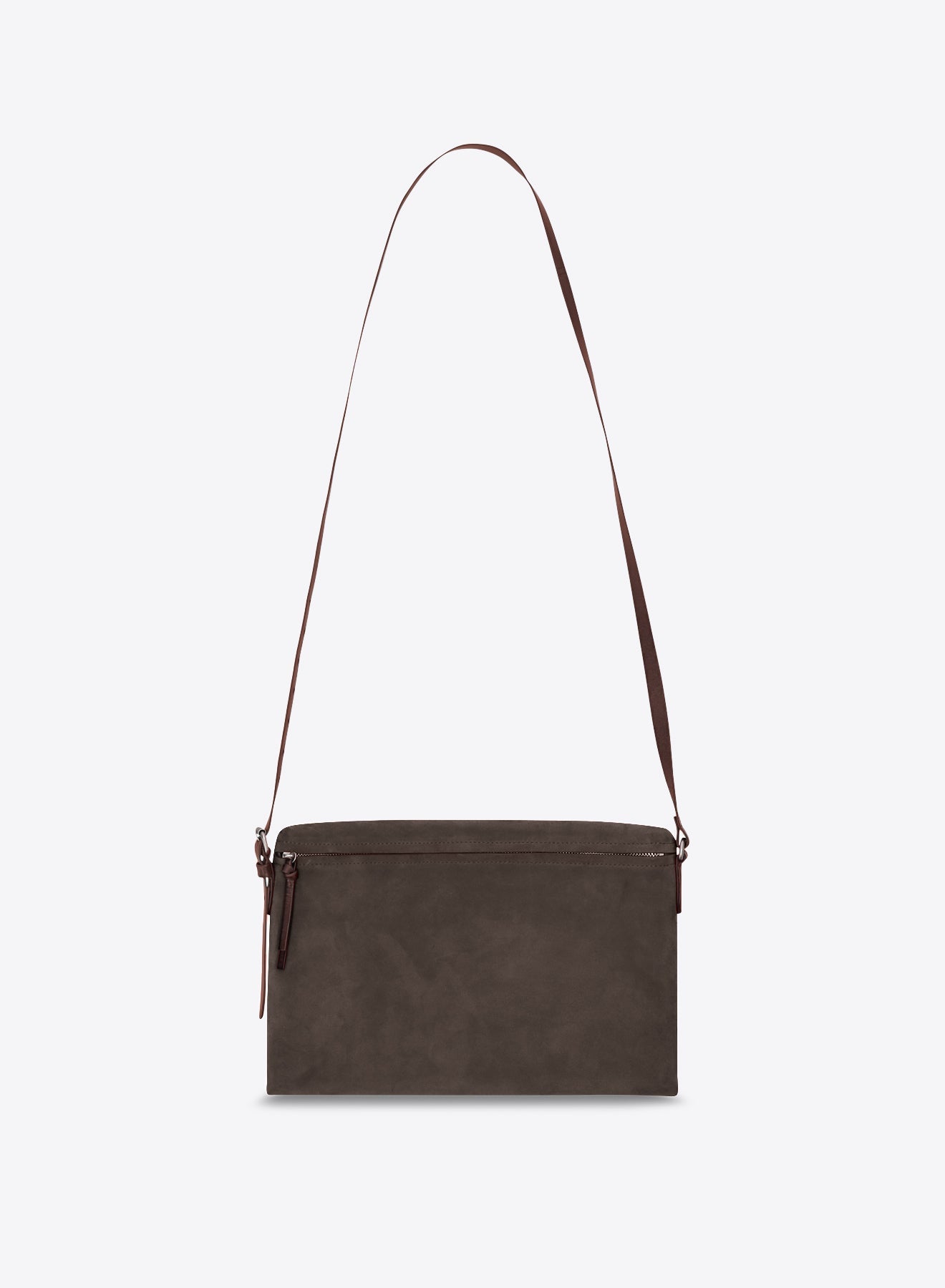 Suede Crossbody Bag