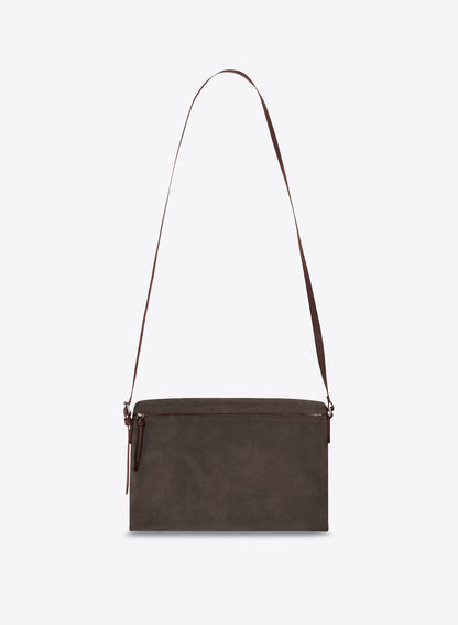 Suede Crossbody Bag