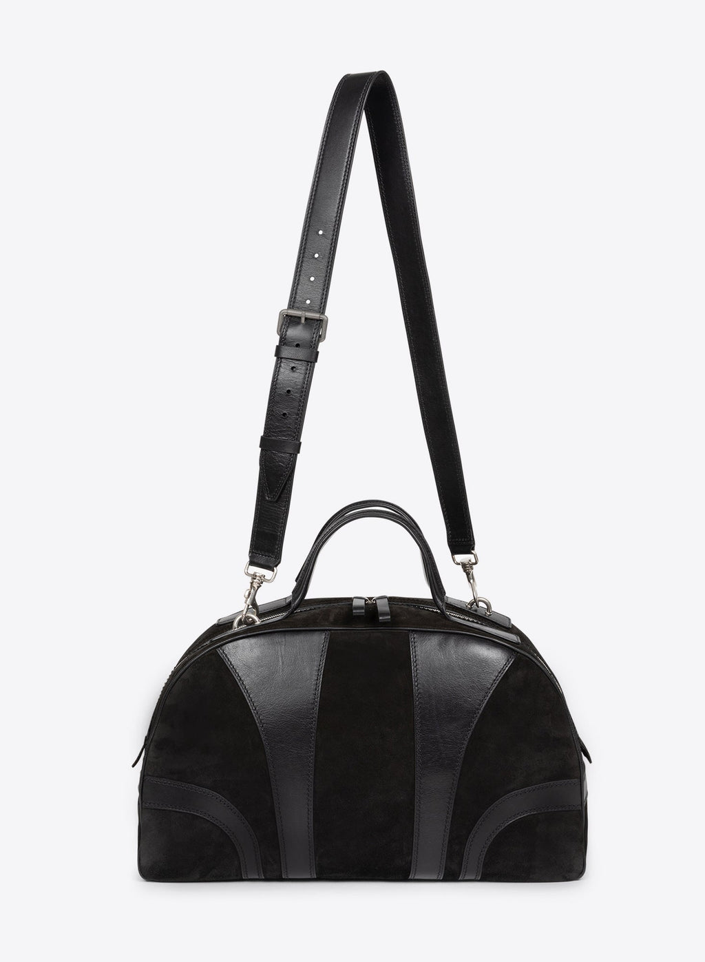Suede Duffle Bag