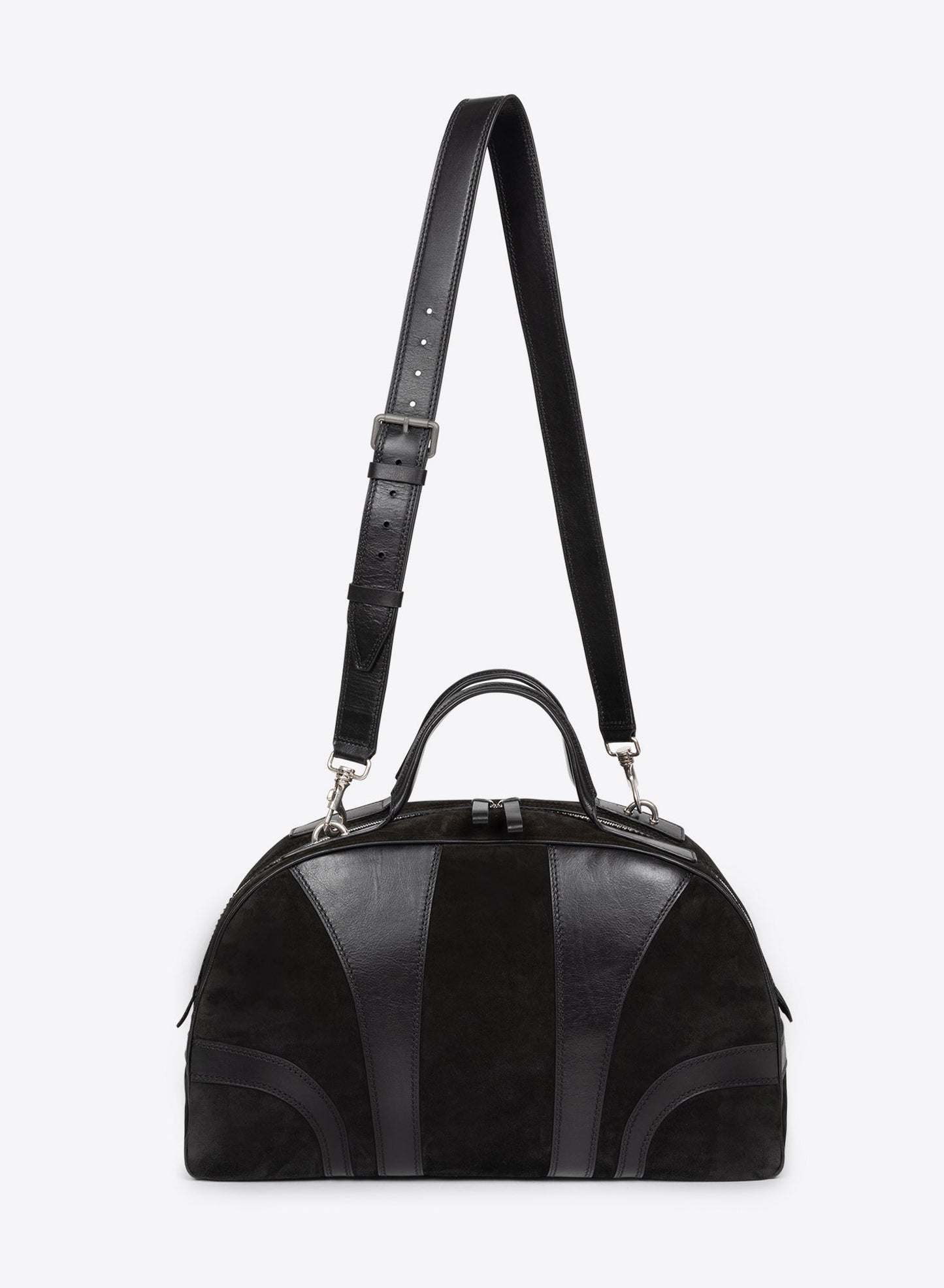 Suede Duffle Bag