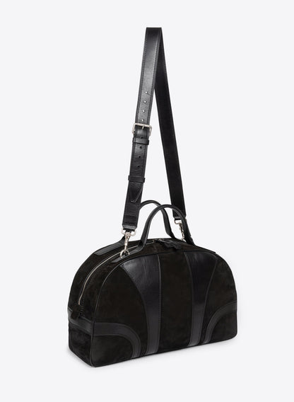 Suede Duffle Bag