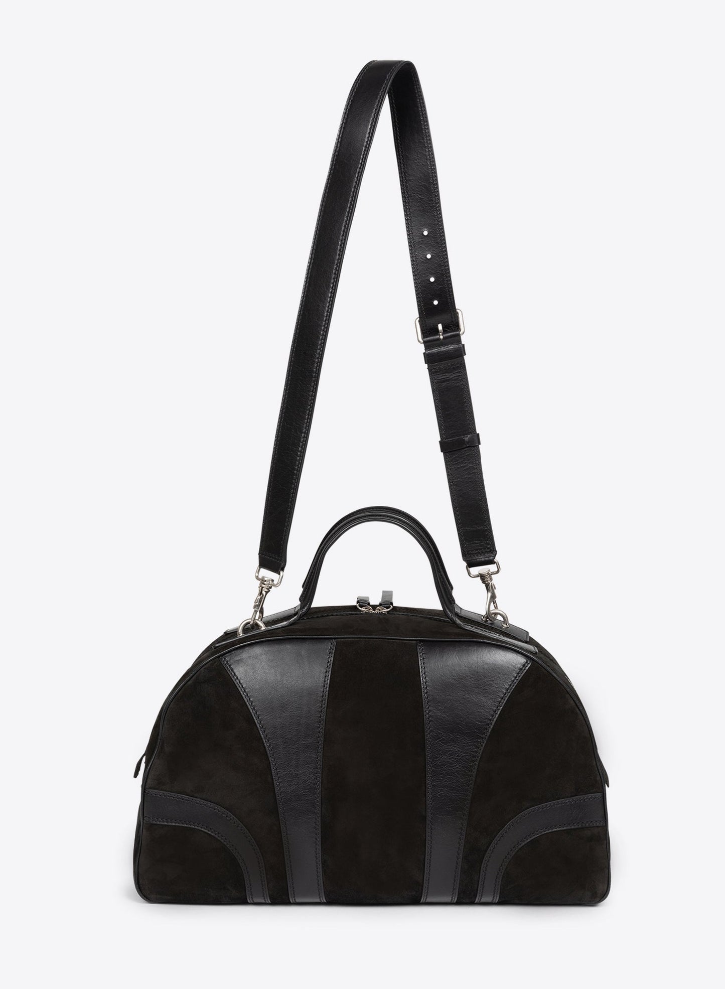 Suede Duffle Bag