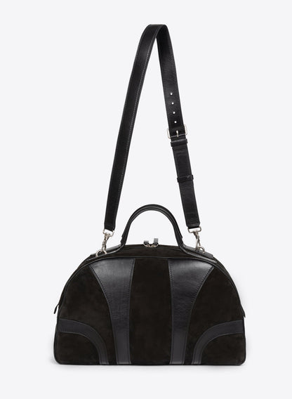 Suede Duffle Bag