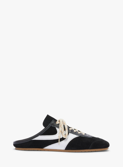 Suede Sneaker Mules